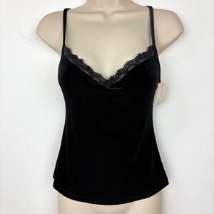 Vintage Y2K Gilligan & O’Malley Velvet Camisole Tank Top